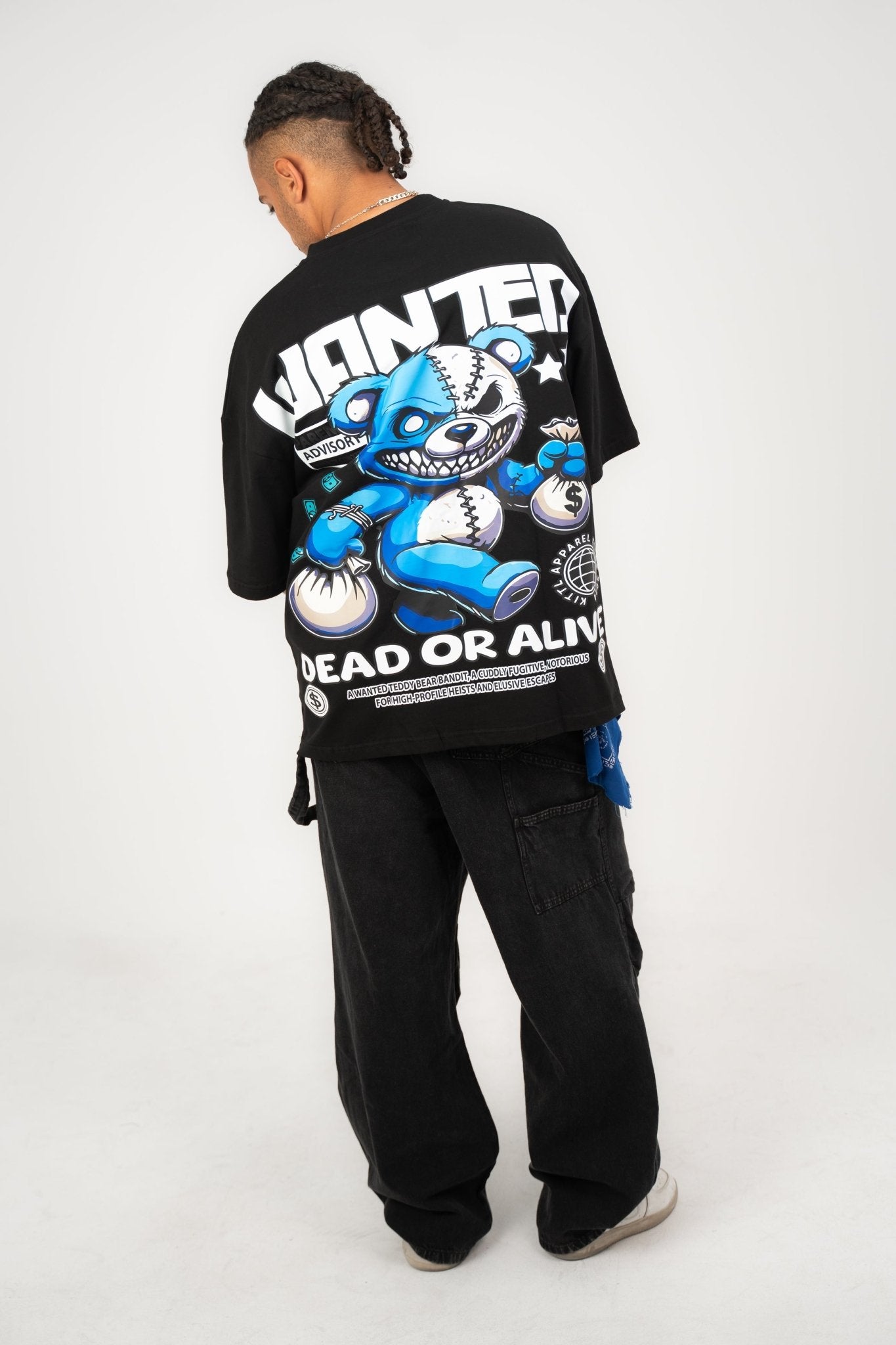 Black Tata | Oversized T-Shirt by Sash - Clothing