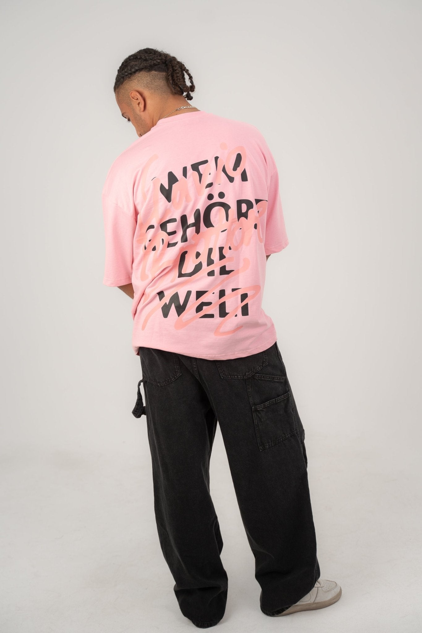 Pinky Lolyy | Oversized T-Shirt by Sash - Clothing