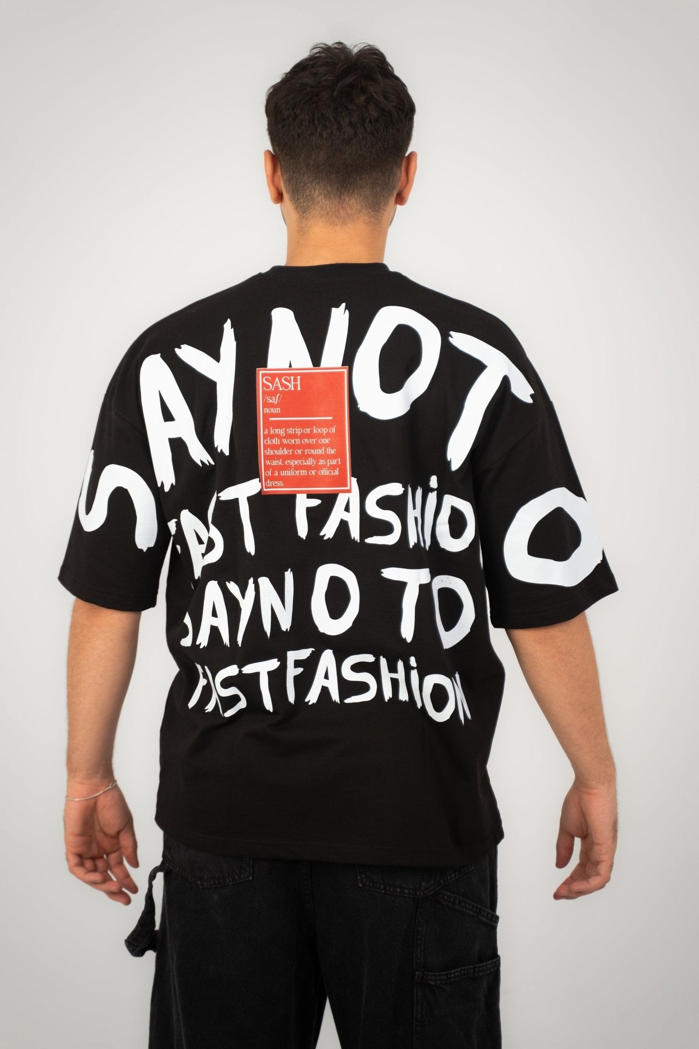 Sash black editon | Oversized T-Shirt by Sash - Clothing