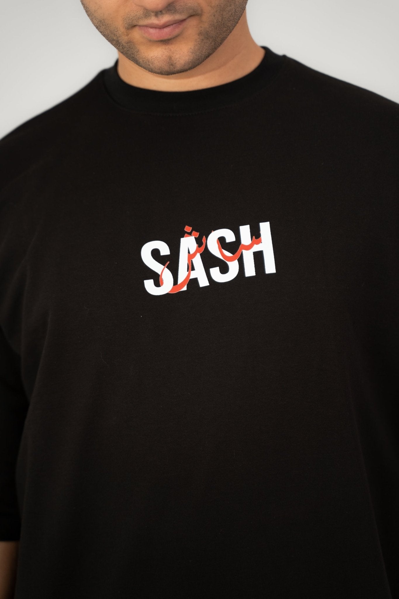 Sash black editon | Oversized T-Shirt by Sash - Clothing