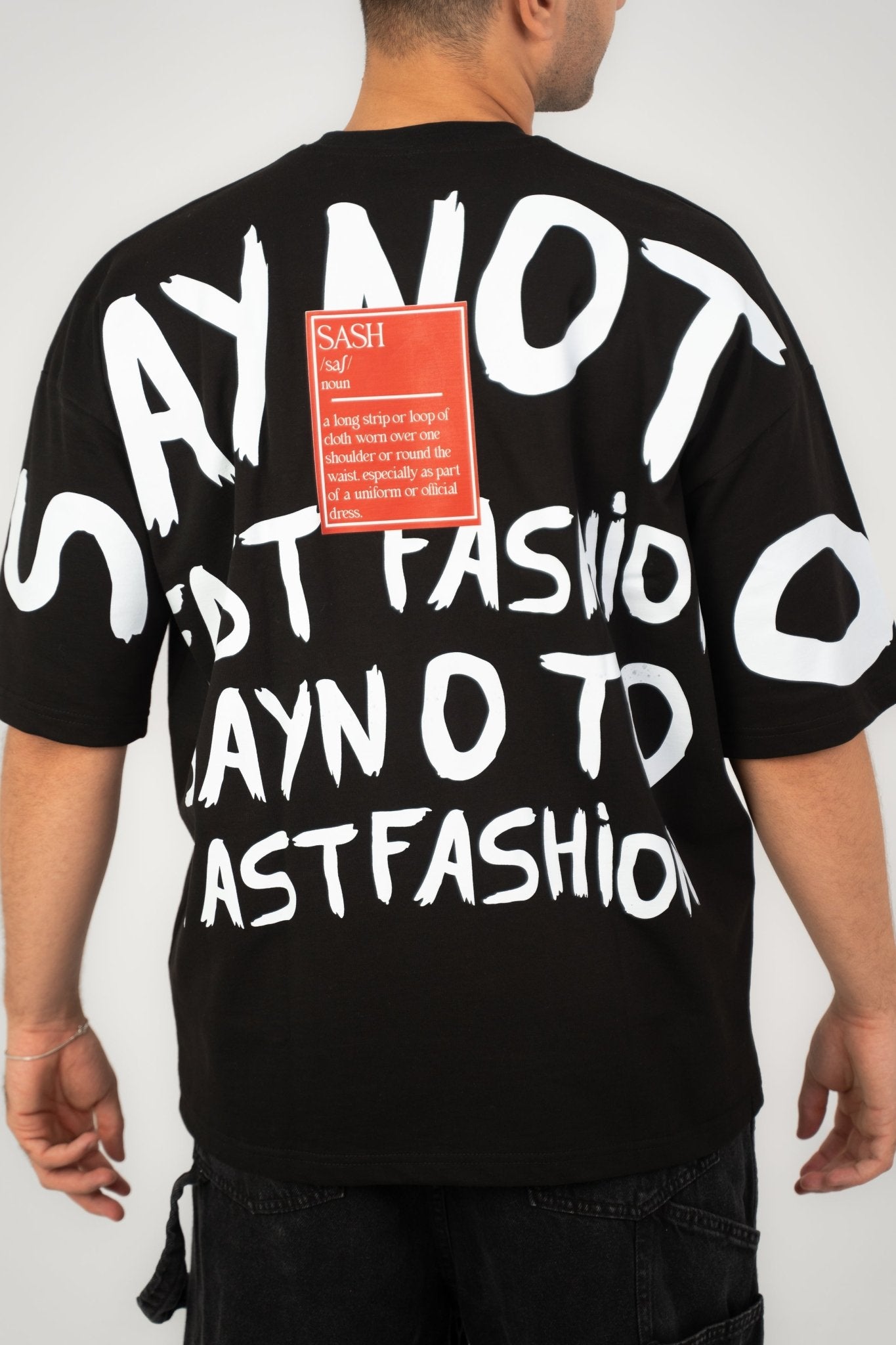 Sash black editon | Oversized T-Shirt by Sash - Clothing