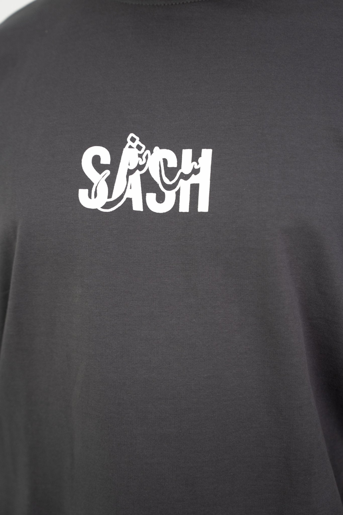 Sash grey | Oversized T-Shirt by Sash - Clothing