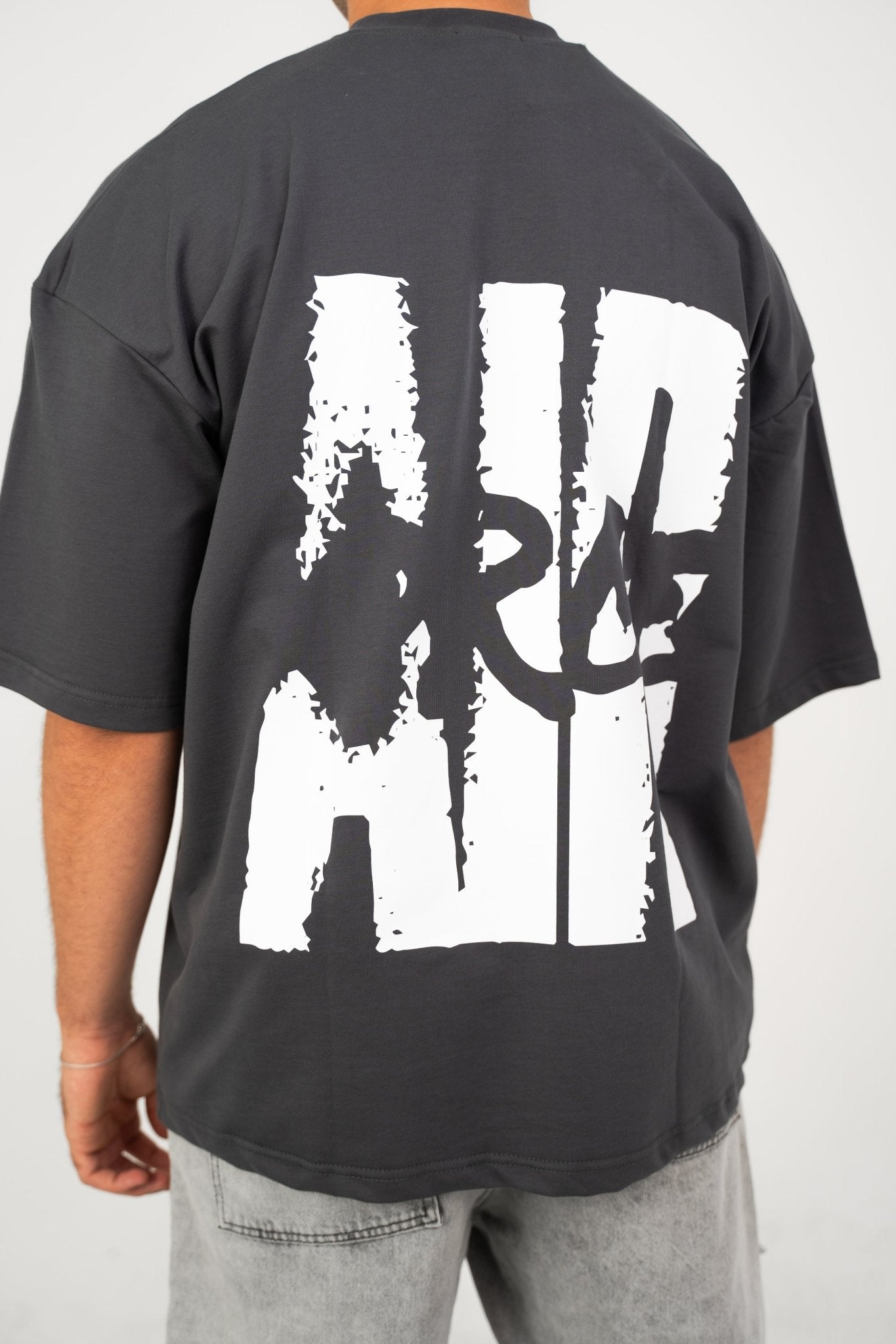 Sash grey | Oversized T-Shirt by Sash - Clothing