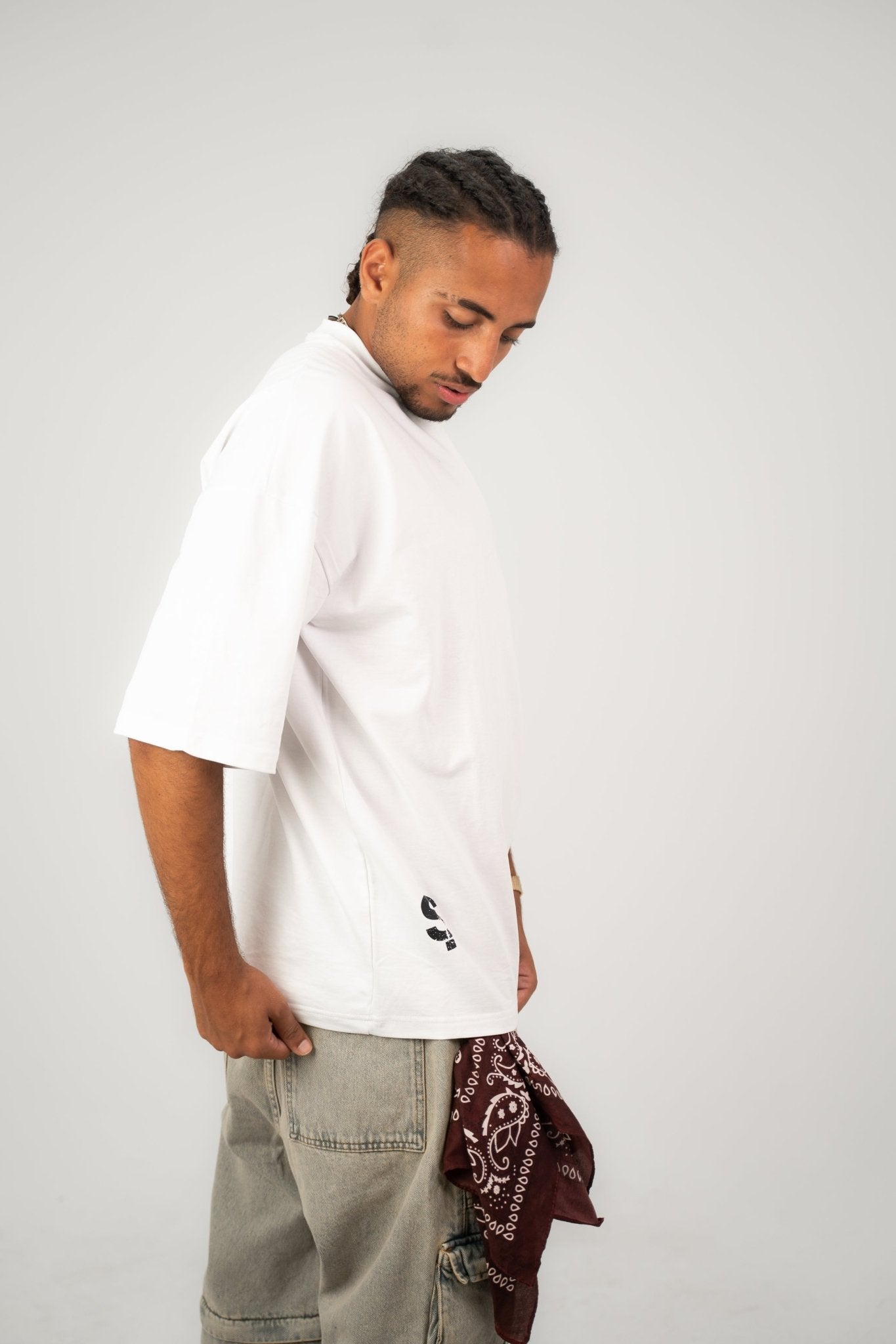Sash white | Oversized T-Shirt by Sash - Clothing