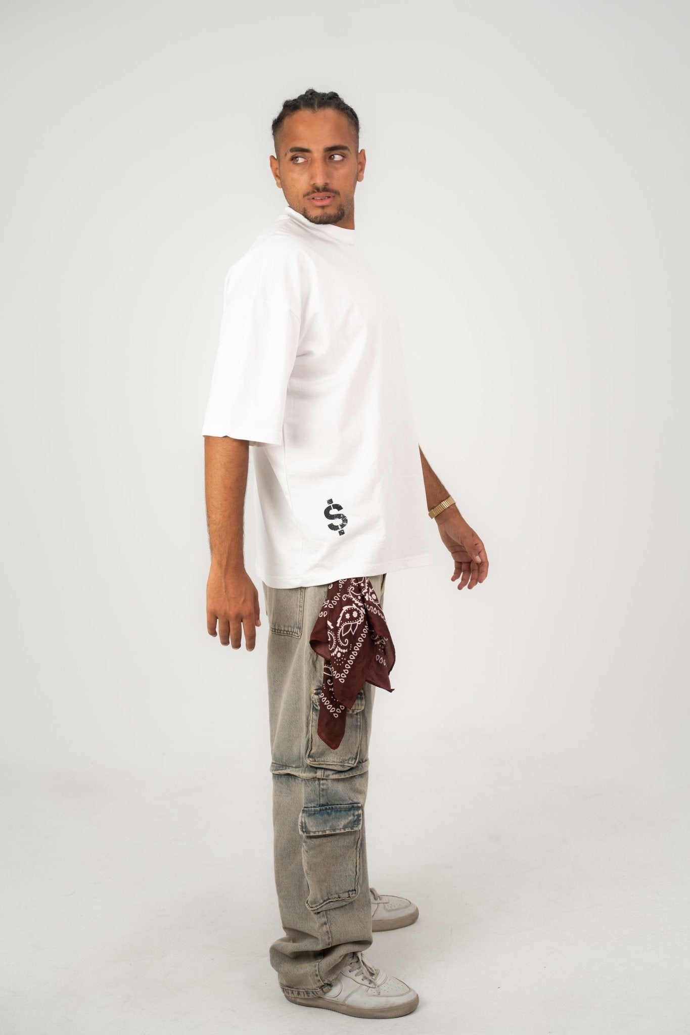 Sash white | Oversized T-Shirt by Sash - Clothing