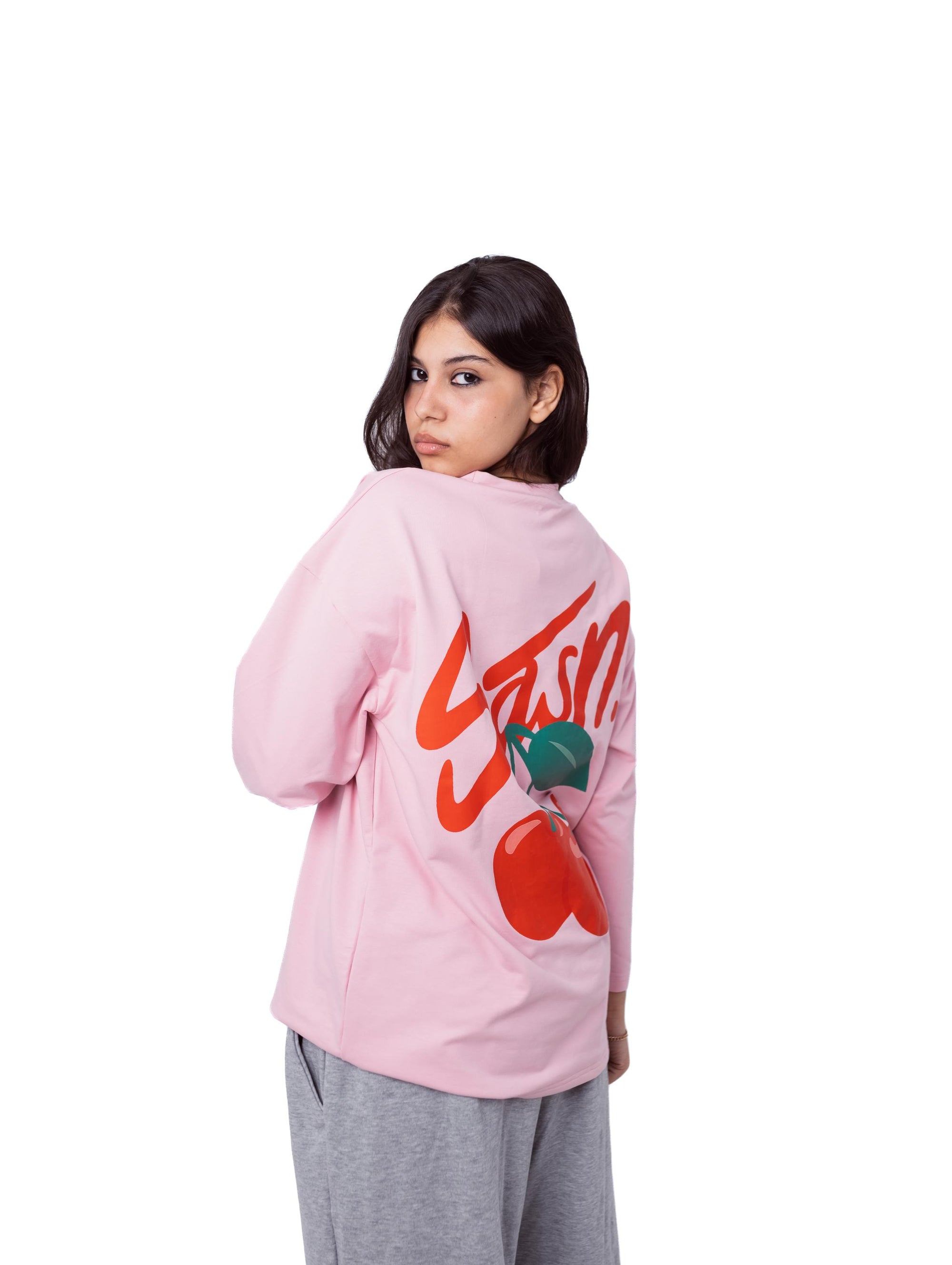 Baby Pink Hijab-Style T-shirt