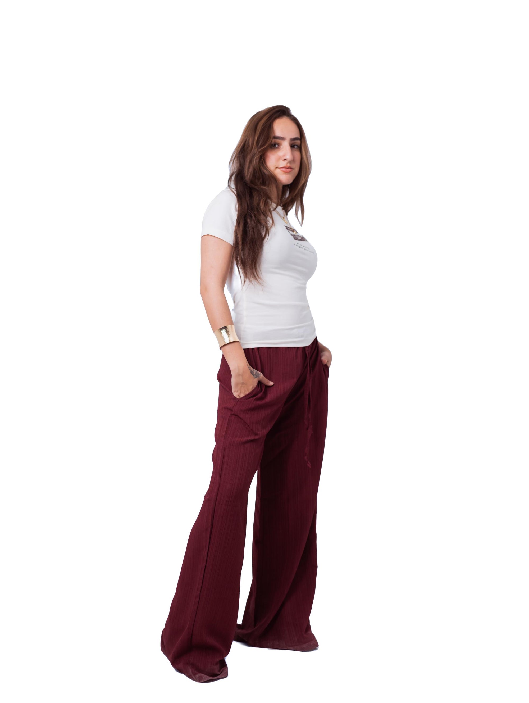 Burgundy Linen by RUSH