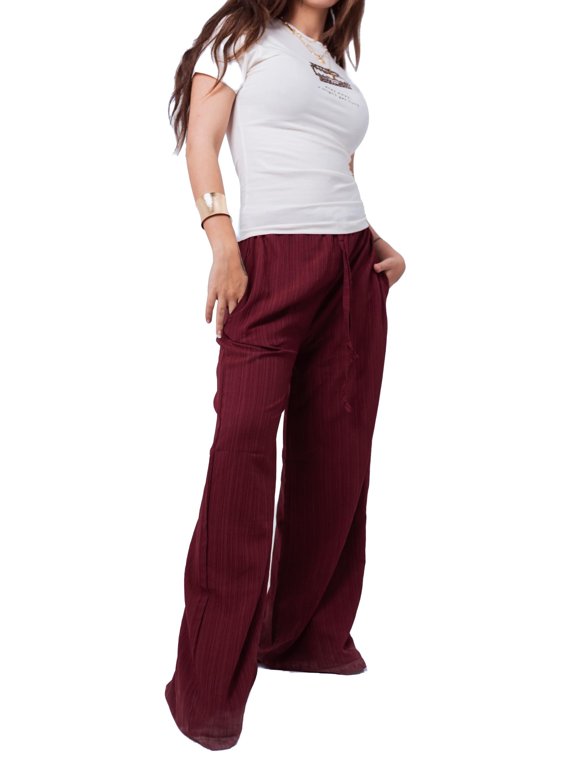 Burgundy Linen by RUSH