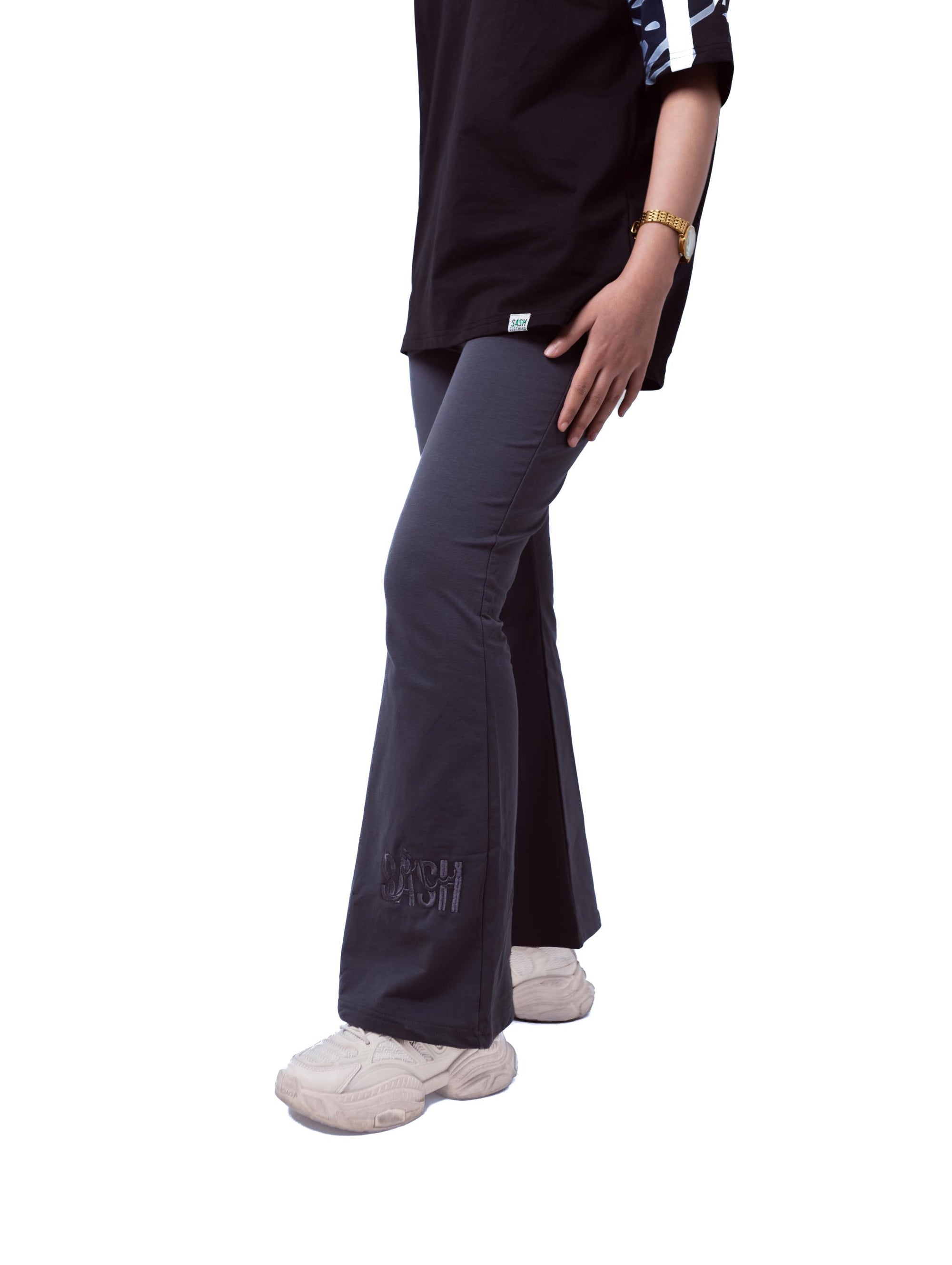 Grey Charleston Pant