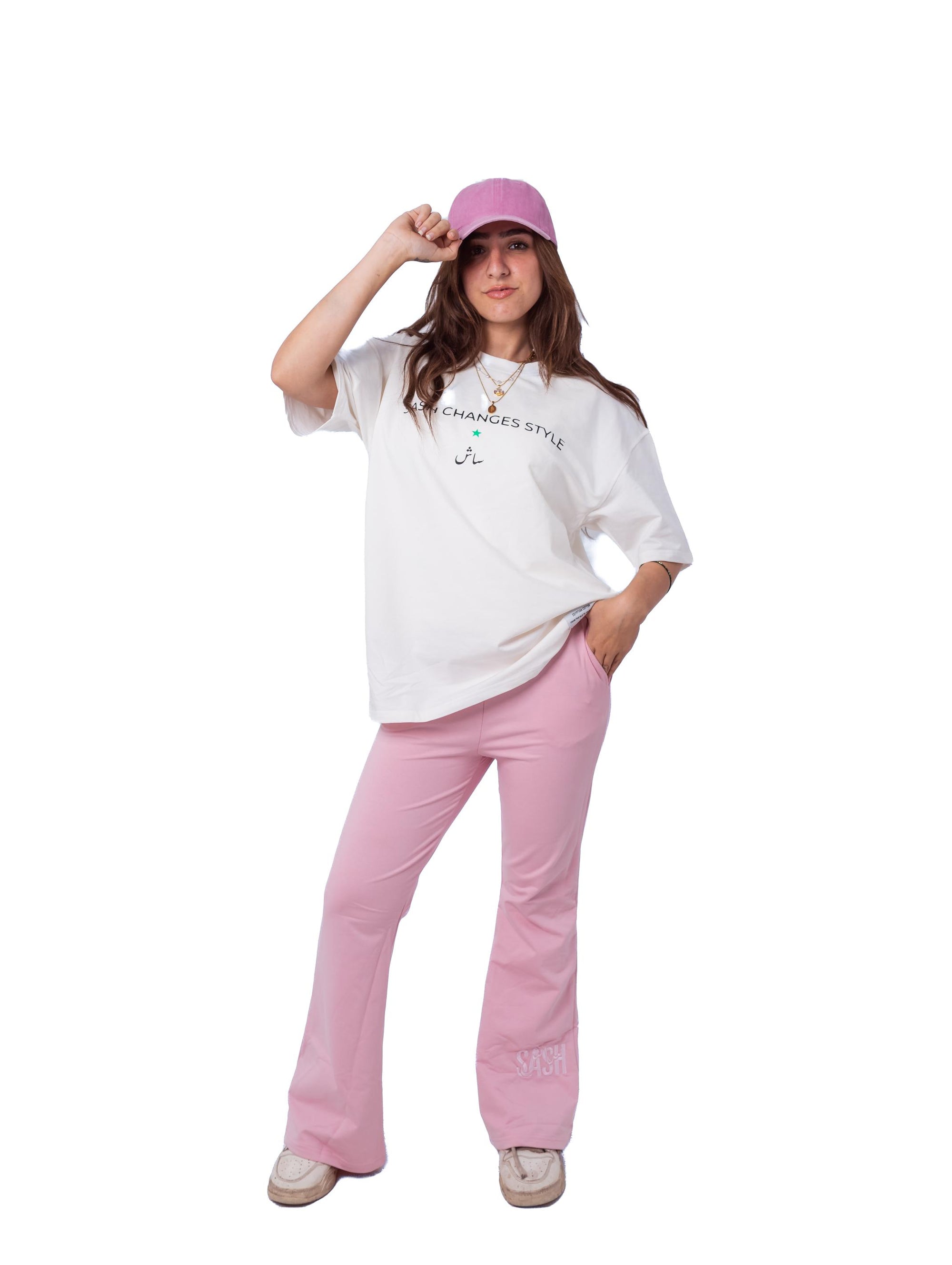 Pink Charleston Pant