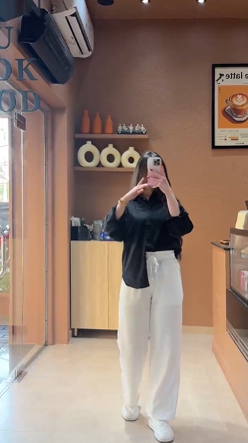 Off-White Linen Pants
