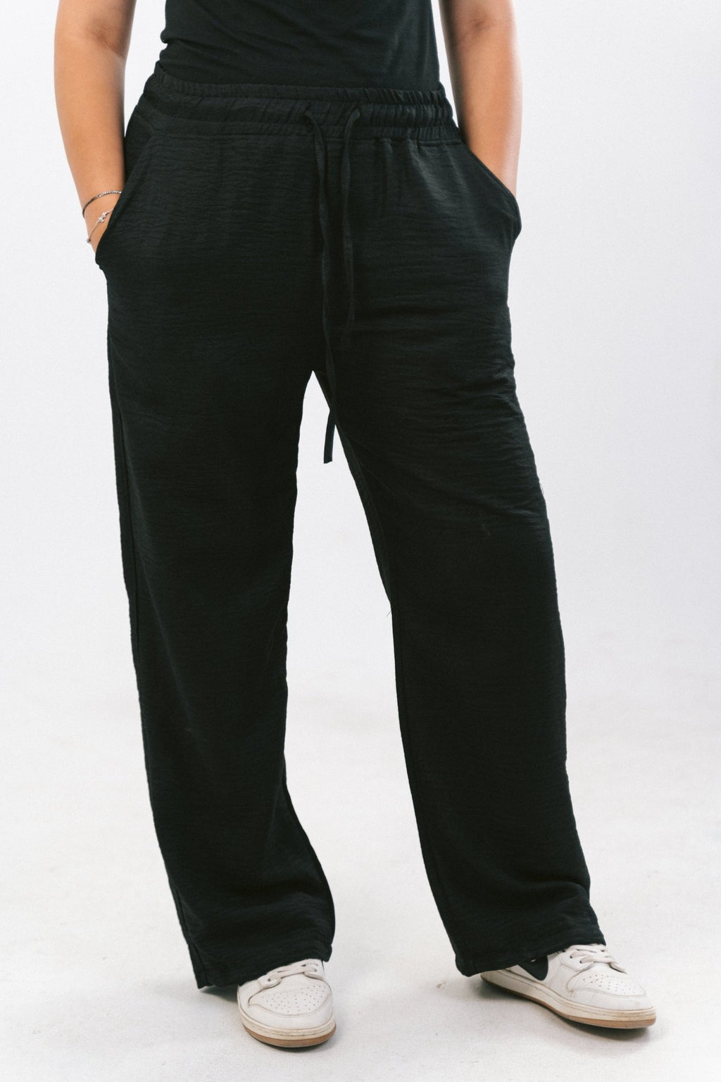 Black Linen Pants | Linen Pants by Sash - Clothing