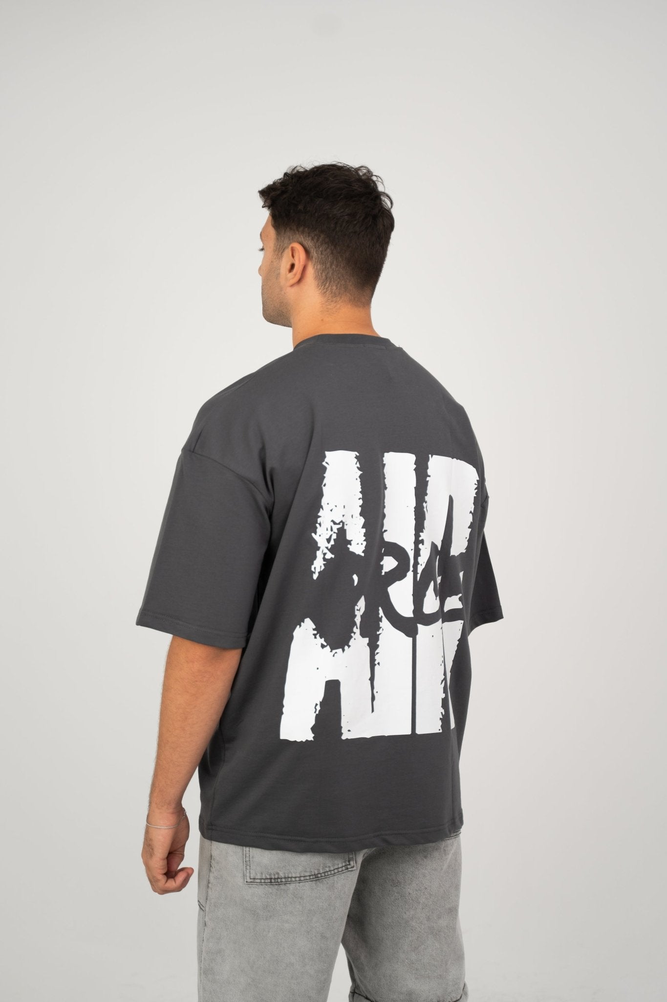 Sash grey | Oversized T-Shirt by Sash - Clothing