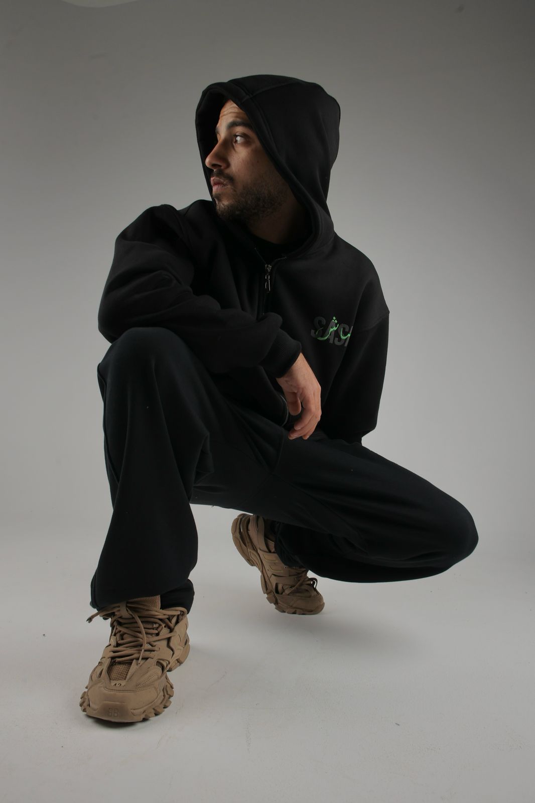 Stay Positive In Black | by Sash - Clothing