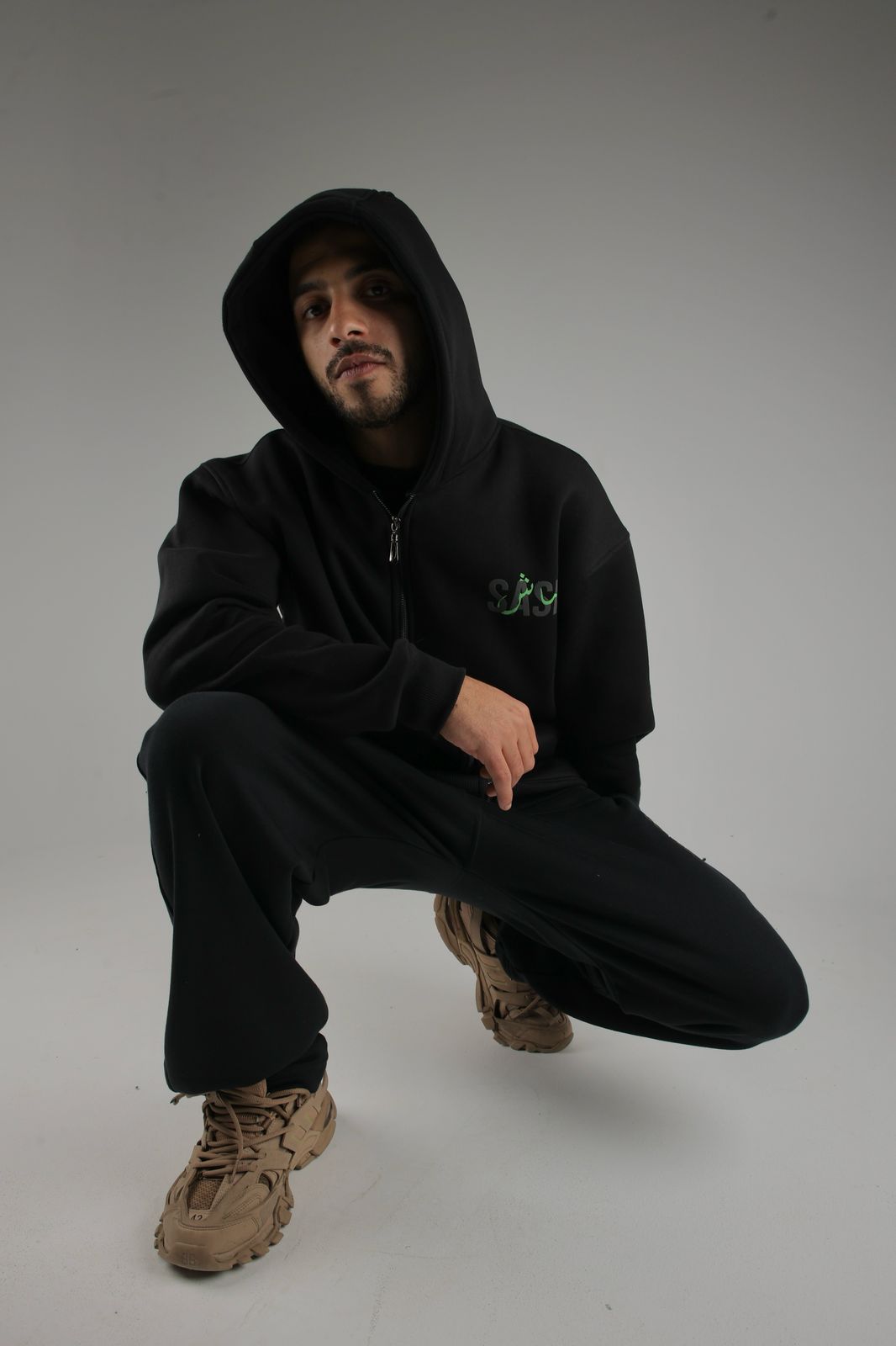 Stay Positive In Black | by Sash - Clothing