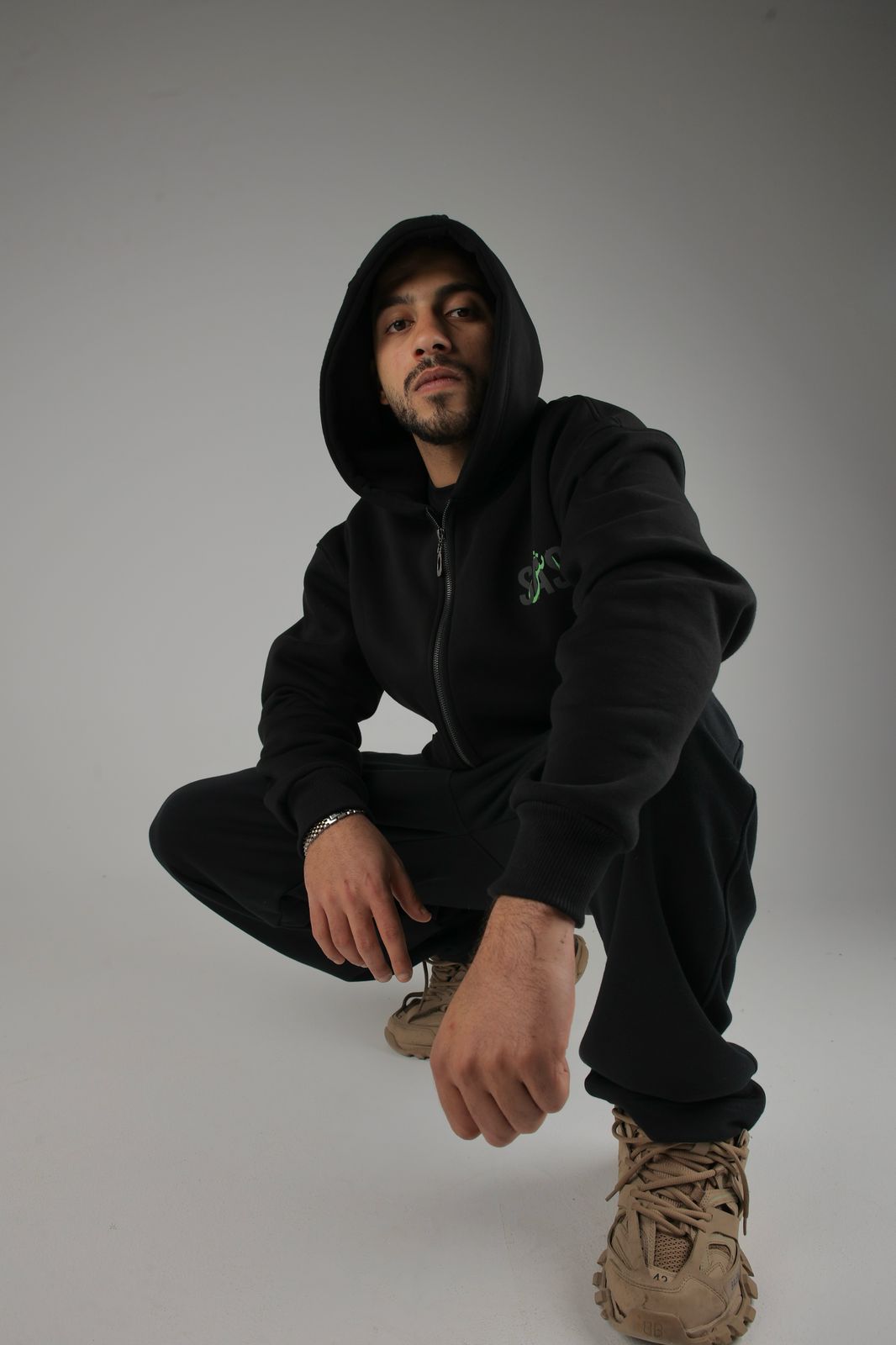 Stay Positive In Black | by Sash - Clothing