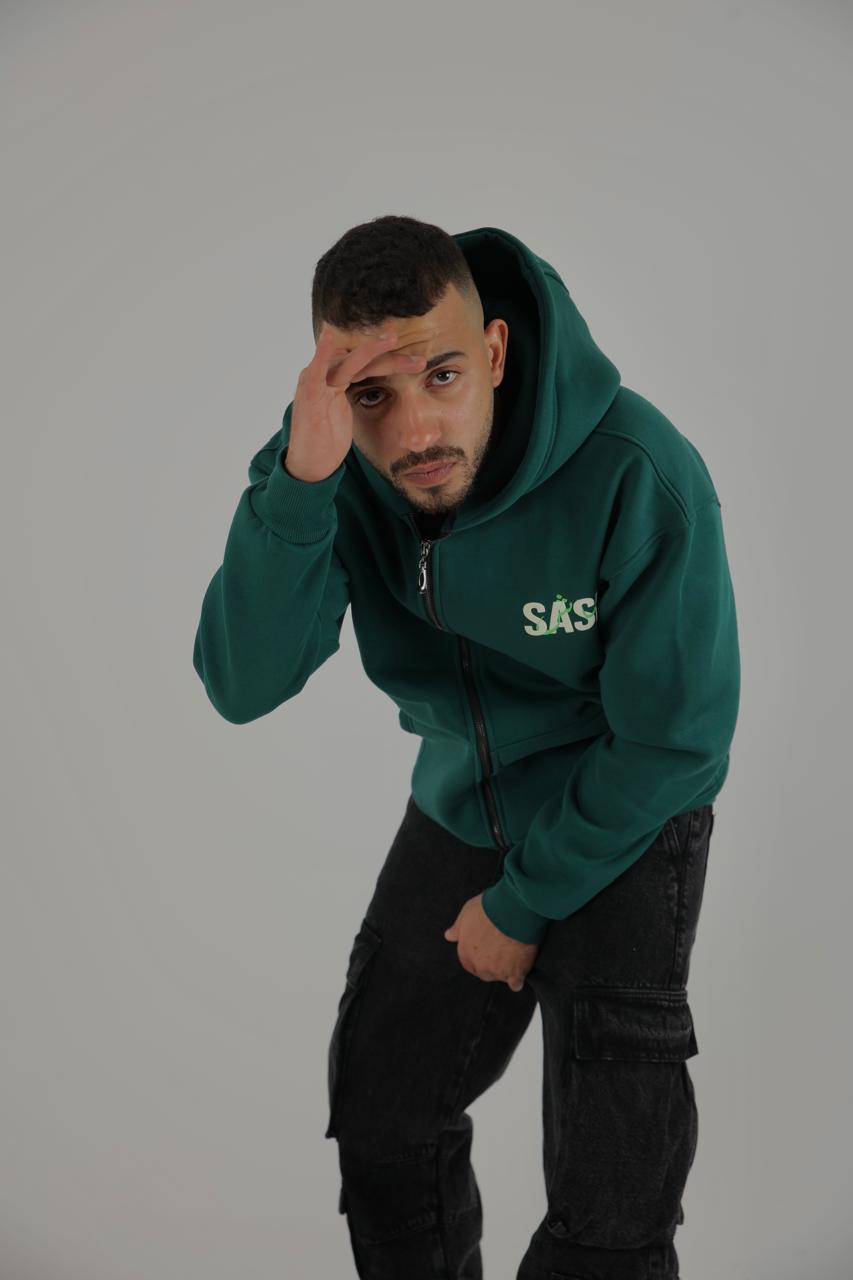 Stay Positive In Olive Green | by Sash - Clothing